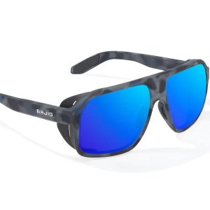 Cocho Matte Dark Blue Camo with Blue Mirror Glass Lenses