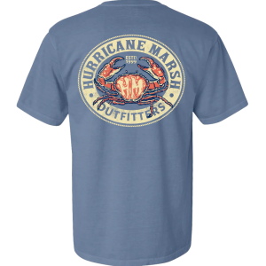 The Coastal Crab Tee - Blue Horizon