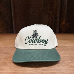 Two Tone Rodeo Golfer Hat Green