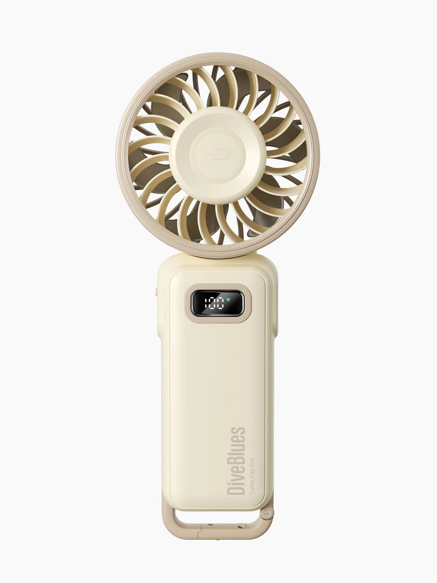 Diveblues 7.4m/s 4-in-1 Turbo Handheld Fan