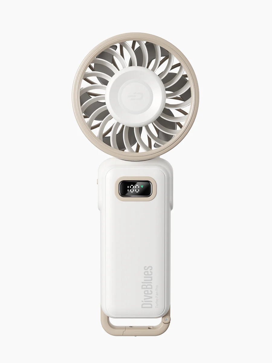 Diveblues 100-Speed Turbo Cooling Fan - White