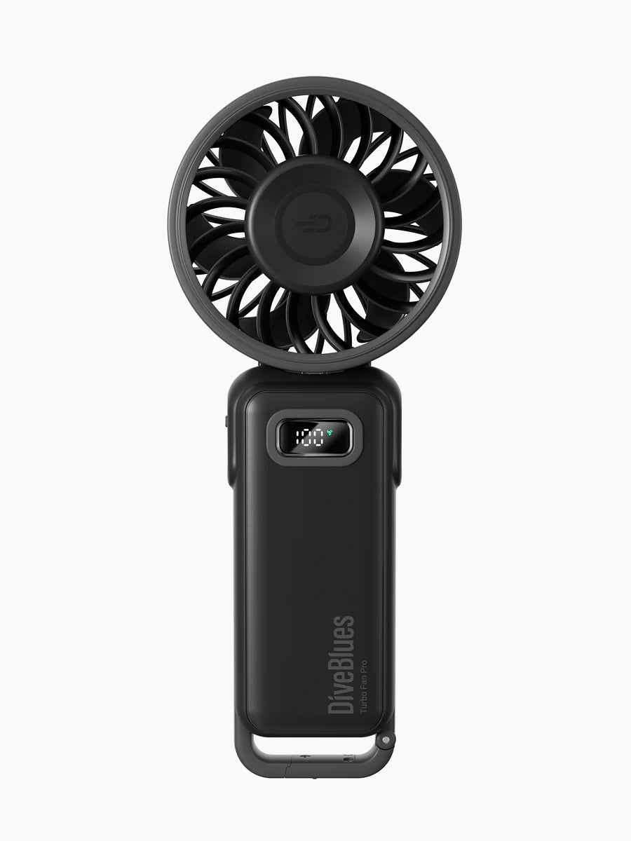 Diveblues 100-Speed Turbo Cooling Fan - Black