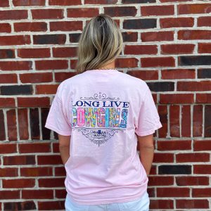 Long Live Cowgirls Tee - Blossom