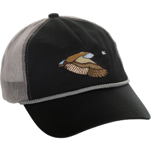 Retro Duck Patch Cap - Black/Grey