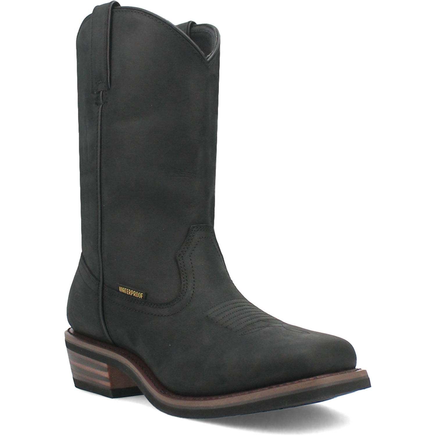 Las Cruces Waterproof Composite Toe Work Boot - Black
