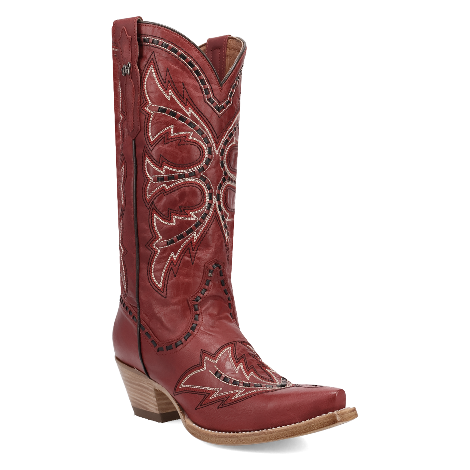 Mesa Leather Boot - Red/Red