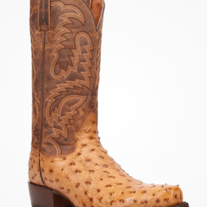 Marco Full Quill Ostrich Boot Saddle
