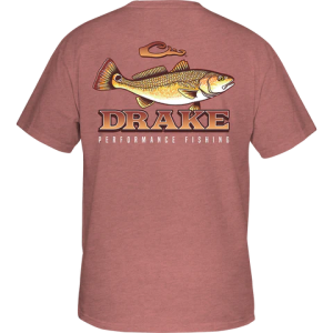 Trophy Redfish Tee - Brick Dust