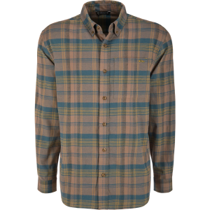 Autumn Flannel Shirt - Blue Wing Plaid