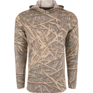 Drake Tri Blend Hoodie LS - Original Shadow Grass