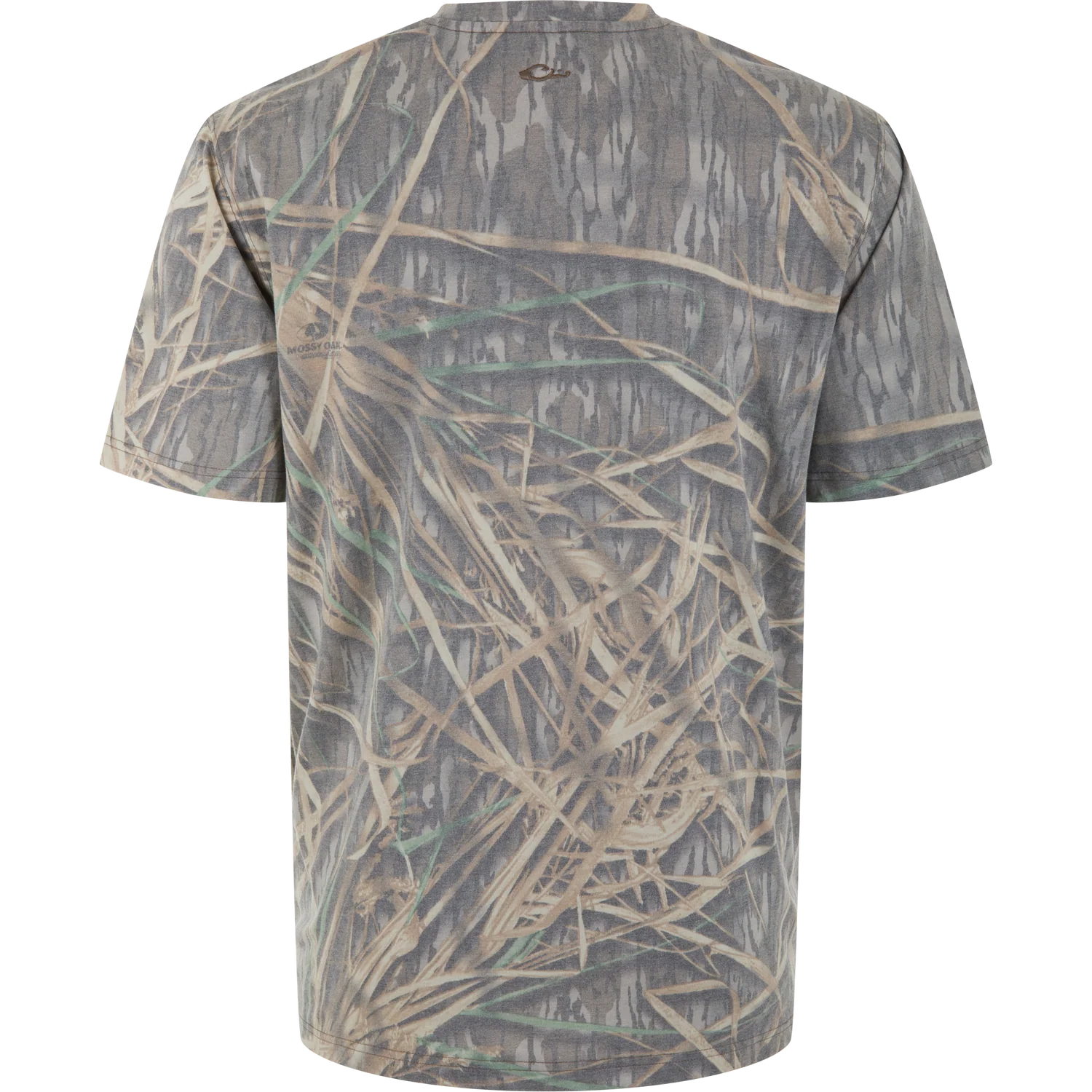 Youth Drake Tri-Blend Crew Short Sleeve T-Shirt - Shadowgrass - Image 2