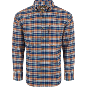 Autumn Brushed Twill Shirt - Night Sky Navy