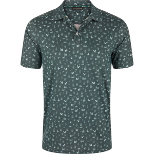 Marsh Duck Polo - Rainforest Green