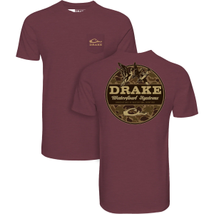Old School Circle Tee - Tawny Port