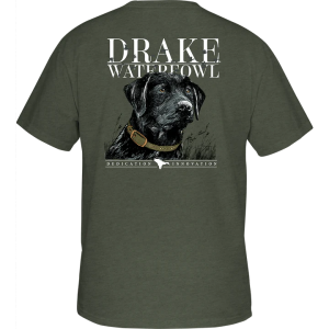 Black Lab Collar T-Shirt - Kalamata Olive