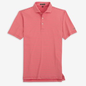Youth Dune Stripe- Washed Red- White