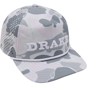 Perforated Flatbill Roper Cap - Old School Monument