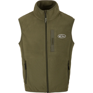 Youth Camp Fleece Vest Olive