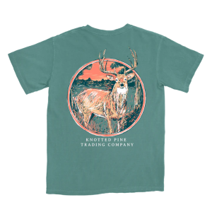 Deer Circle Tee - Pine