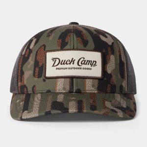 Duck Camp Trucker Hat - Woodland