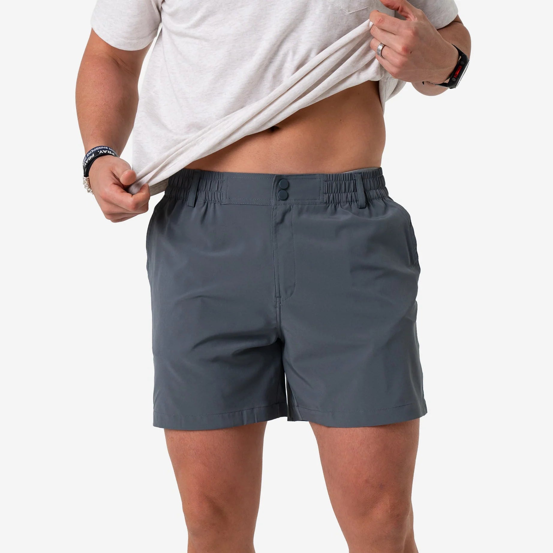 Everyday Short - River Rock Grey - Classic Deer Camo