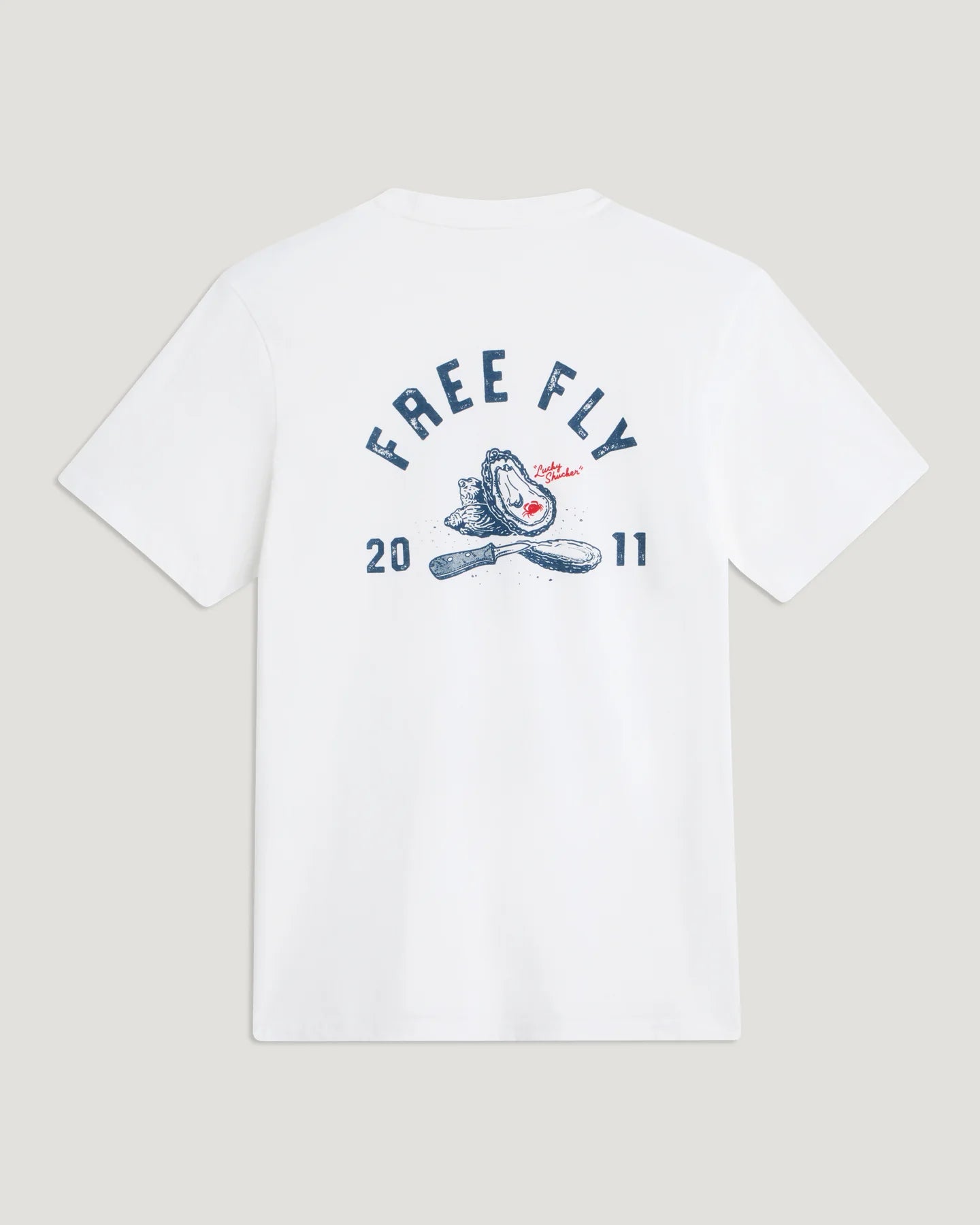 Lucky Shucker Pocket Tee - Bone