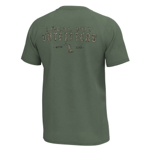 Graphic S/S Heather Blend Crew Tee - Old Signature