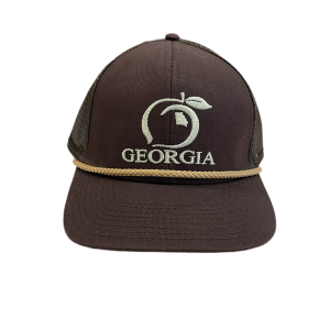 Georgia Mesh Back Trucker - Brown