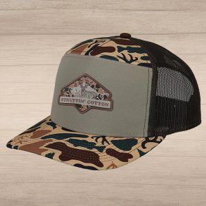 Diamond Buck Patch Snapback - Standout Camo