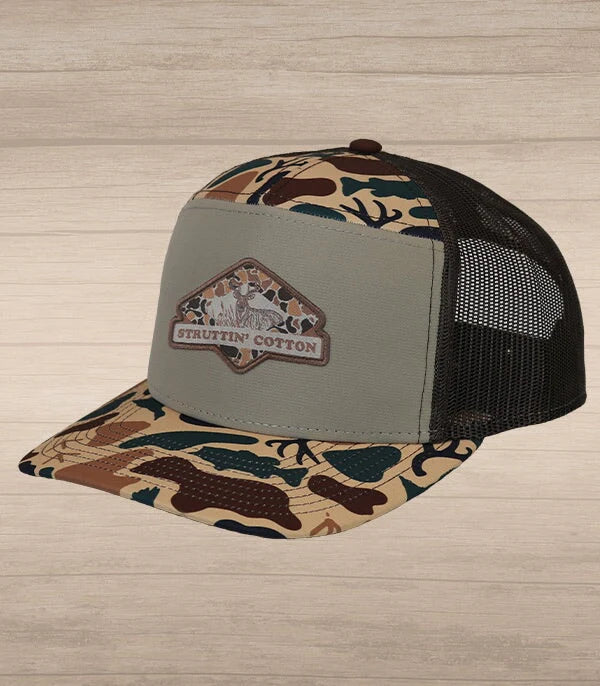 Diamond Buck Patch Snapback - Standout Camo