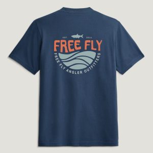 Youth Blue Edge Tee - True Navy