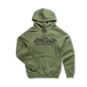 Elk Horn Hoodie - Olive