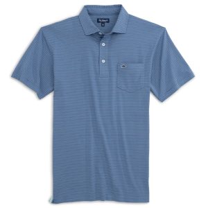 Youth Shellbine Polo - Midnight