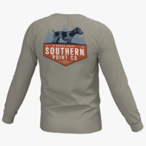 Down South Long Sleeve Pocket Tee - Laurel Oak
