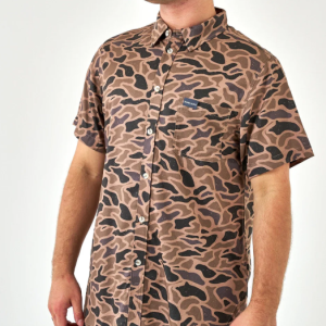 Performance Button Up - Gauge Camo