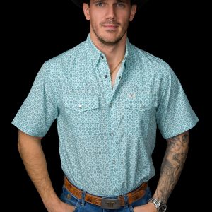 The Pierce - Short Sleeve Pearl Snap Shirt