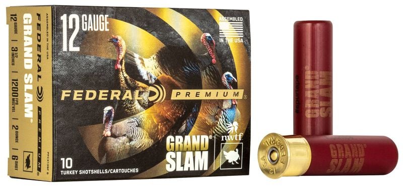 Grand Slam, 12 Gauge, 6 Shot, 3-1/2 in, 2 oz, 1200 fps