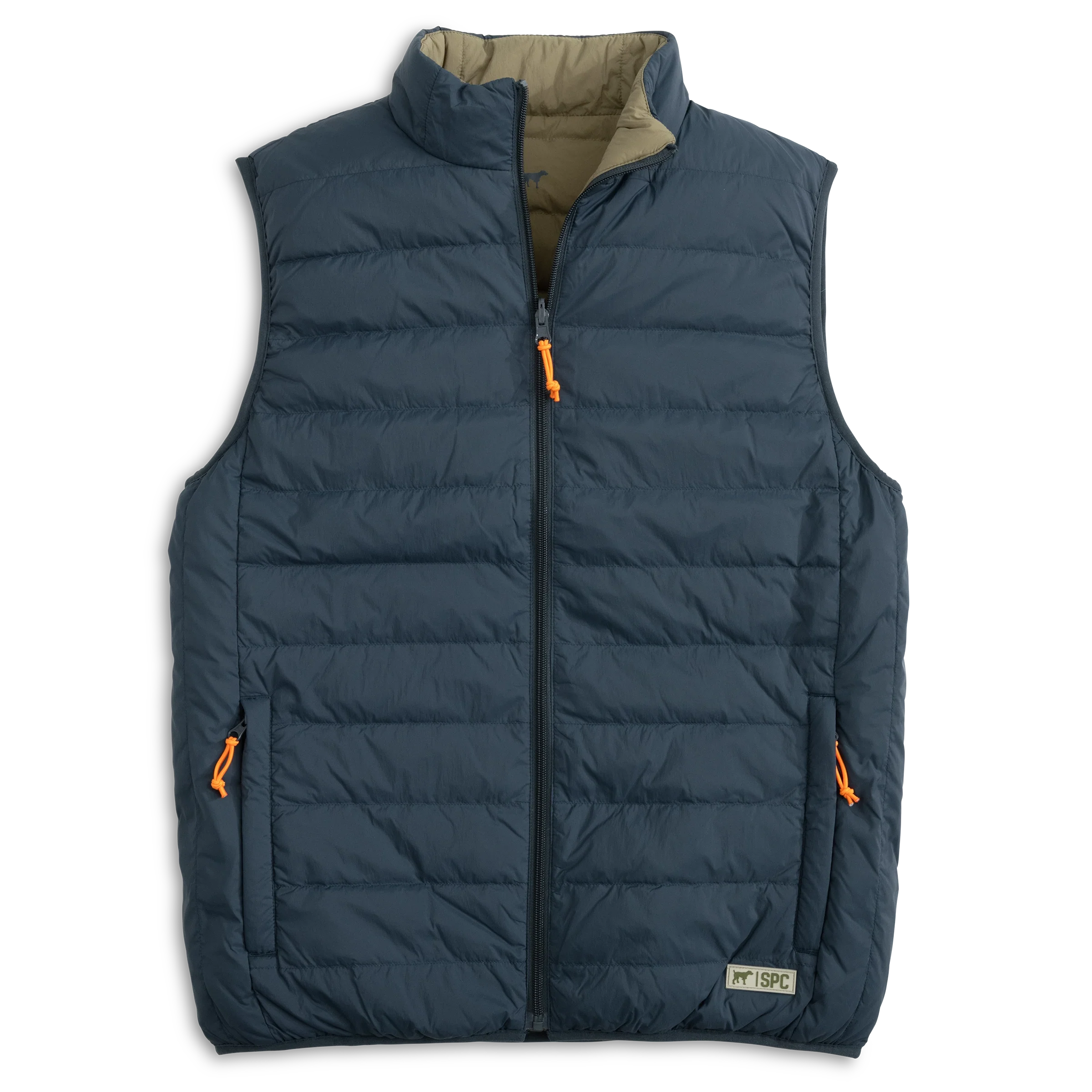 Youth Field Series Reversible Down Vest - Navy
