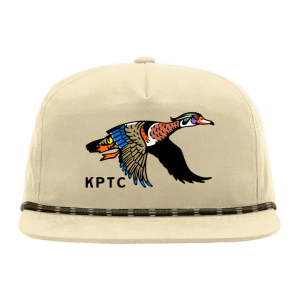 Flying Wood Duck Rope Hat - IVory