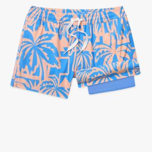 The Frond Farewells Classic Lined Swim Trunk - Green
