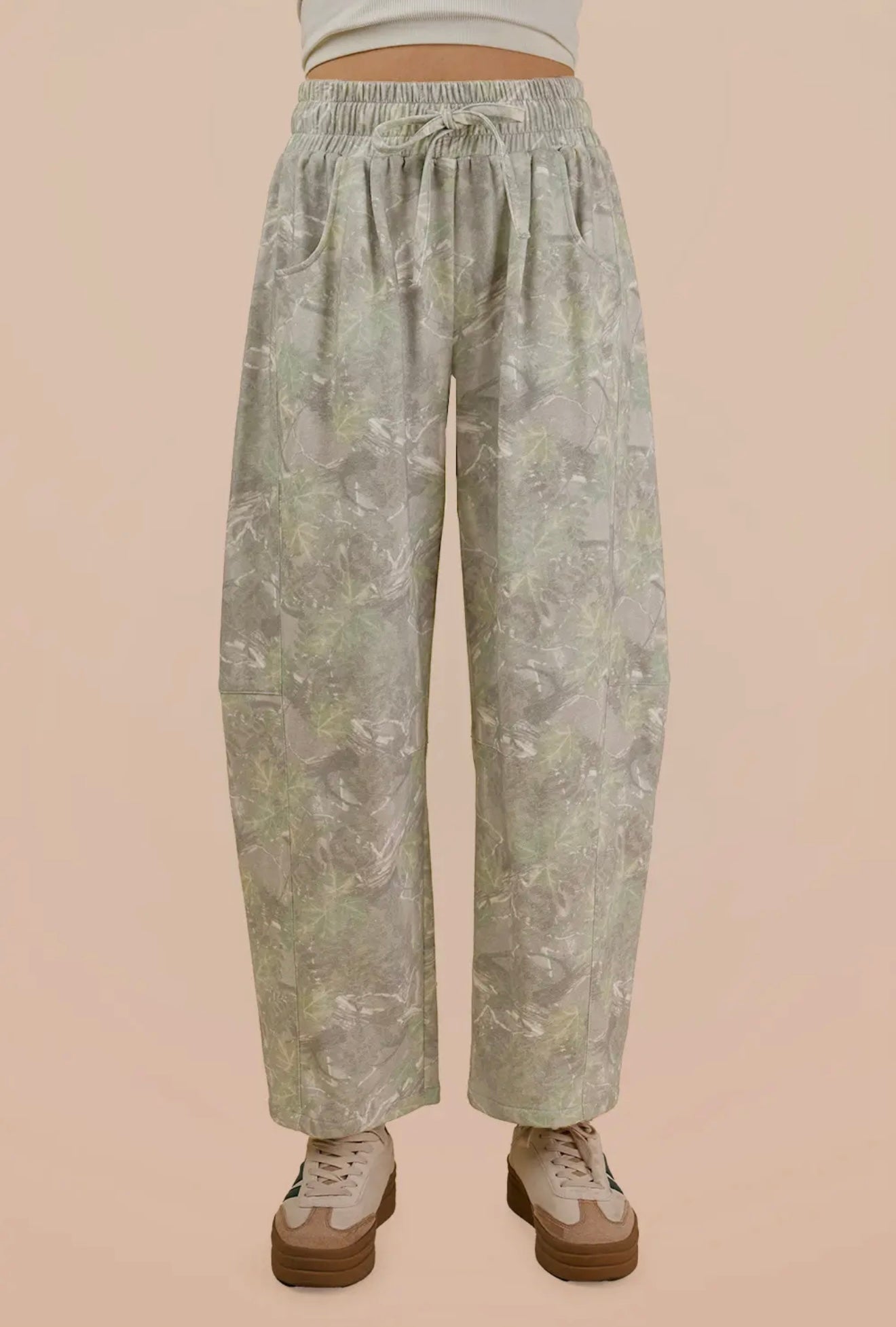 Camo Barrel Pant