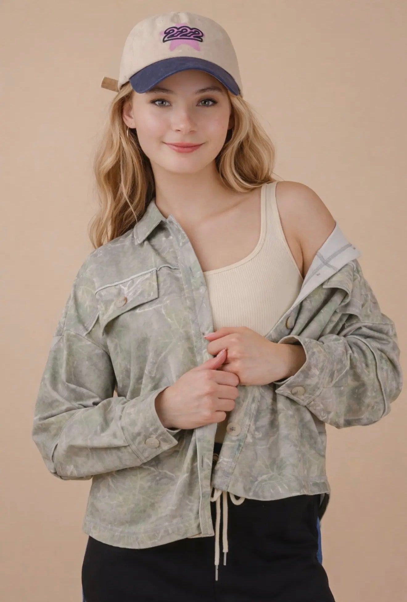 Camo Oversized Shacket