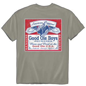 Good Ole Boys Beer Tee - Grey