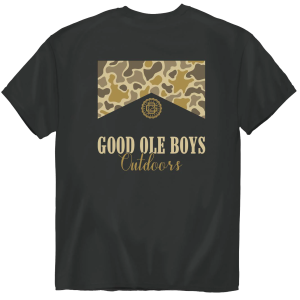 Camo Apex Logo Tee - Charcoal