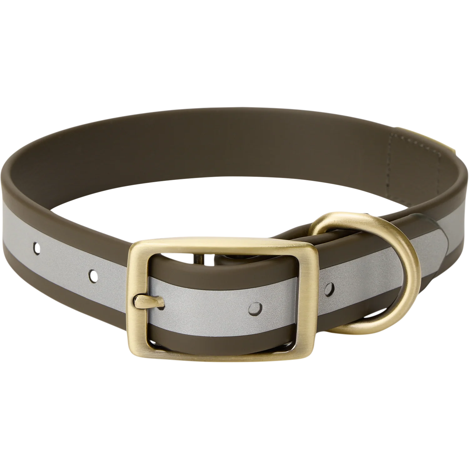 Team Gun Dog TPU Coated Adjustable Waterproof Collar - Mud Brown