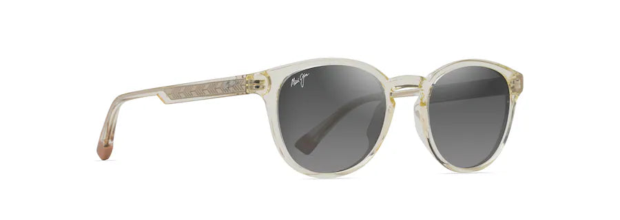 Hiehie Shiny Transparent Yellow w/ Neutral Grey Lenses