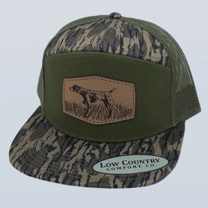 7 Panel Pointer Leather Patch Bottomland