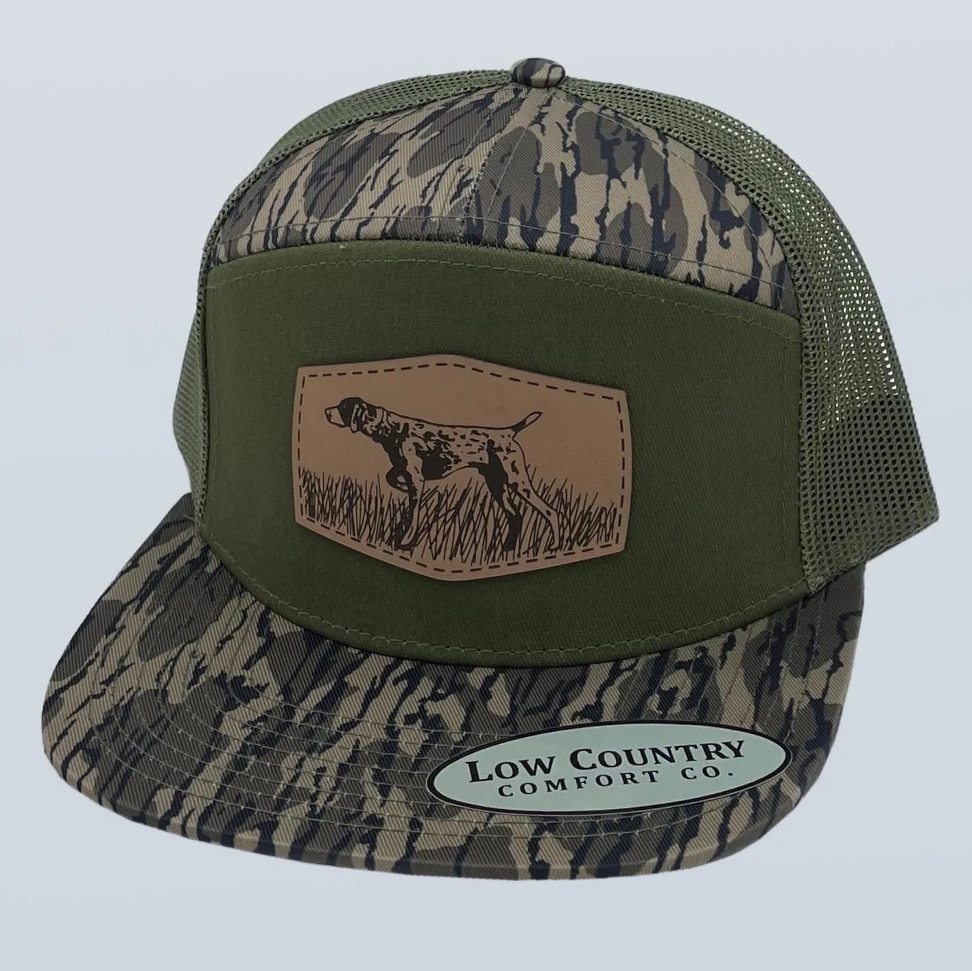 7 Panel Pointer Leather Patch Bottomland