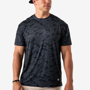 Go To Tee - Black Camo