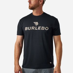 Go To Tee - Flying B Logo - Black & Classic Deer Camo